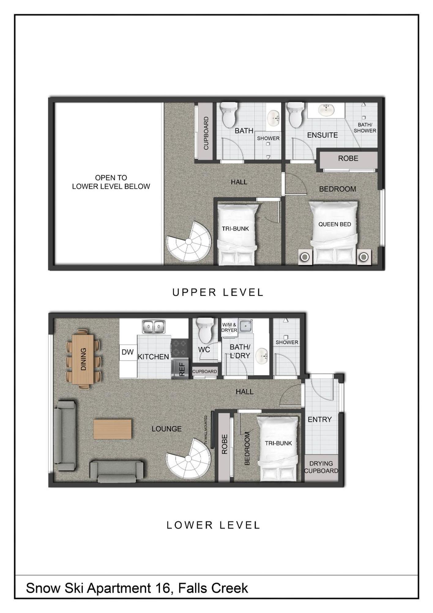 Snow Ski Apartments 16 Falls Creek Bagian luar foto